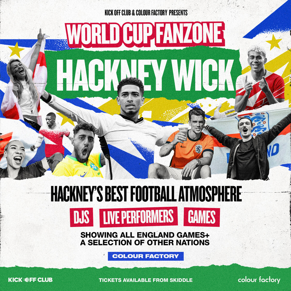 Hackney Wick · Colour Factory — World Cup 2026 artwork